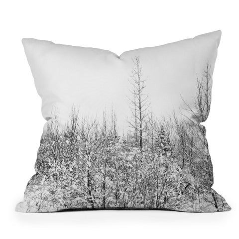 Gabriela Fuente snowland Outdoor Throw Pillow