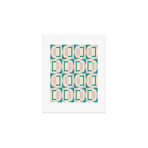 Gabriela Simon Mid Century Modern Geometric Art Print