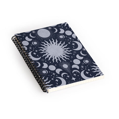 Gabriela Simon Tarot Celestial Indigo Spiral Notebook