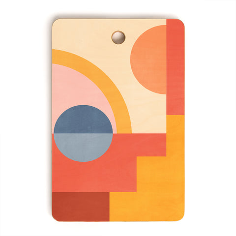 Gaite Abstract Geometric Shapes 31 Cutting Board Rectangle