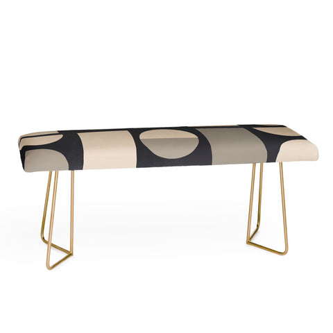 Gaite Abstract Geometric Shapes 73 Bench