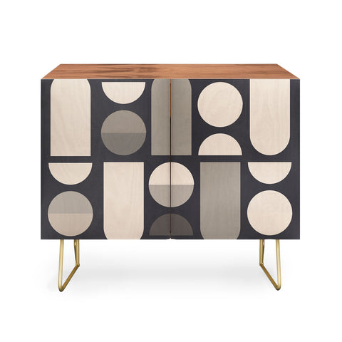 Gaite Abstract Geometric Shapes 73 Credenza