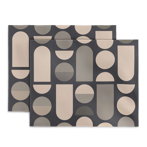 Gaite Abstract Geometric Shapes 73 Placemat