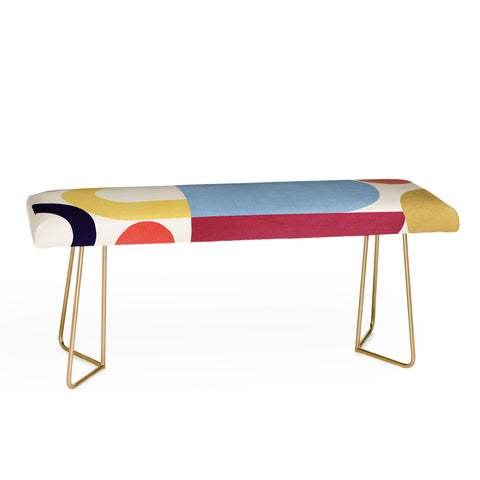 Gaite Abstract Shapes 55 Bench