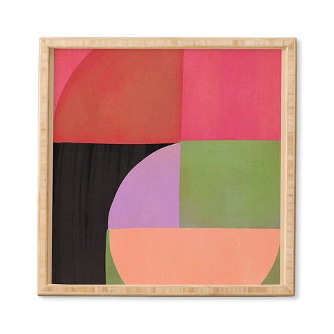 Gaite Abstract Shapes 61 Framed Wall Art