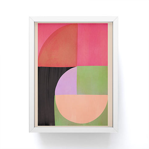 Gaite Abstract Shapes 61 Framed Mini Art Print