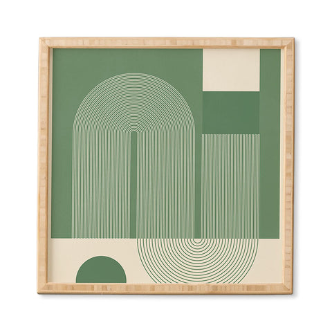 Gaite Abstract Shapes78 Framed Wall Art
