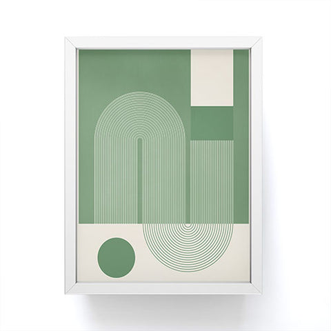 Gaite Abstract Shapes78 Framed Mini Art Print