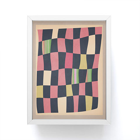 Gaite Geometric Abstraction 241 Framed Mini Art Print
