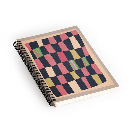 Gaite Geometric Abstraction 241 Spiral Notebook