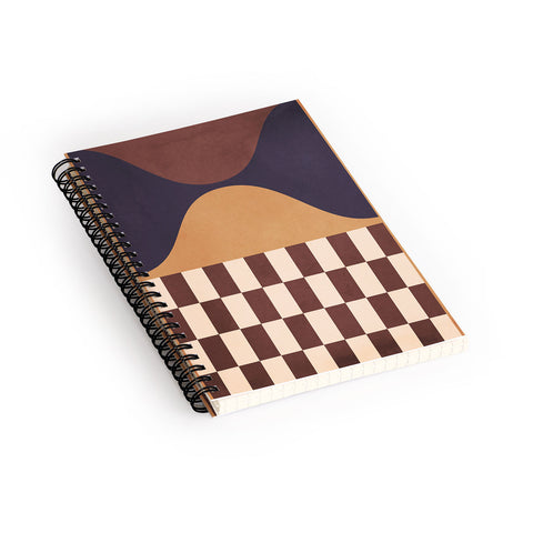 Gaite Geometric Abstraction 262 Spiral Notebook