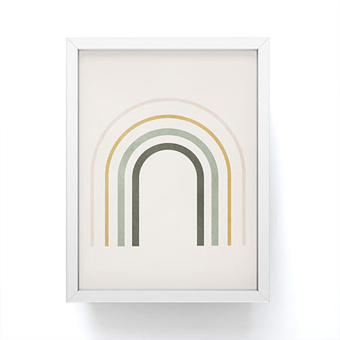 Gaite Minimal Geometric 50 Framed Mini Art Print