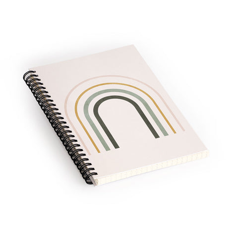 Gaite Minimal Geometric 50 Spiral Notebook
