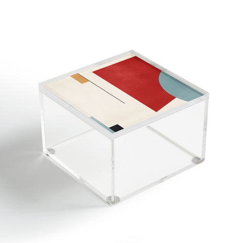 Gaite Minimal Geometric Abstraction Acrylic Box