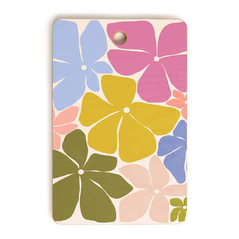Gale Switzer Carefree Blooms Cutting Board Rectangle