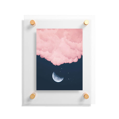 Gale Switzer Falling moon Floating Acrylic Print