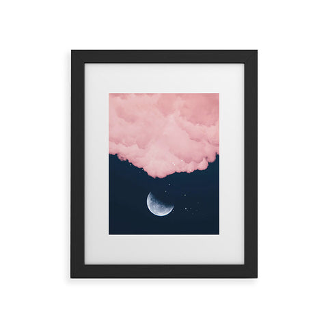 Gale Switzer Falling moon Framed Art Print