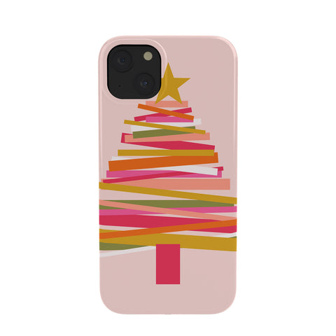 Gale Switzer Ribbon Christmas Tree candy Phone Case