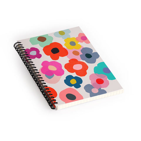 Garima Dhawan poppy 1d Spiral Notebook