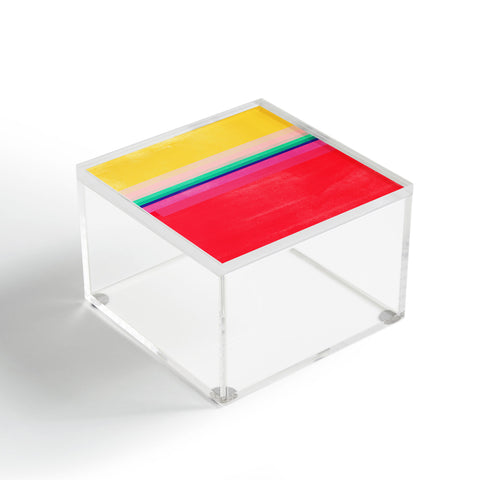 Garima Dhawan stripe study 10 Acrylic Box