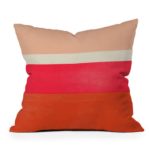 Garima Dhawan stripe study 25 Throw Pillow