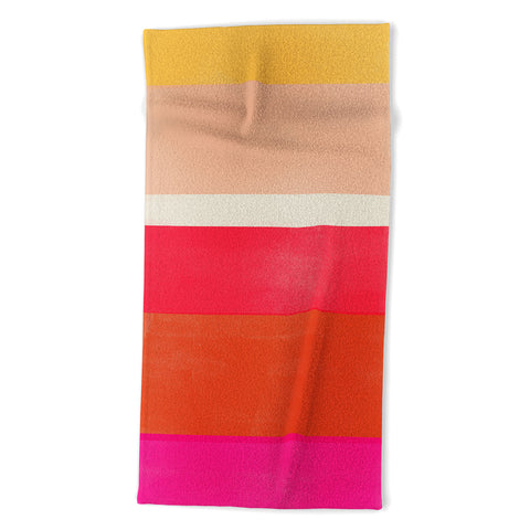 Garima Dhawan stripe study 25 Beach Towel