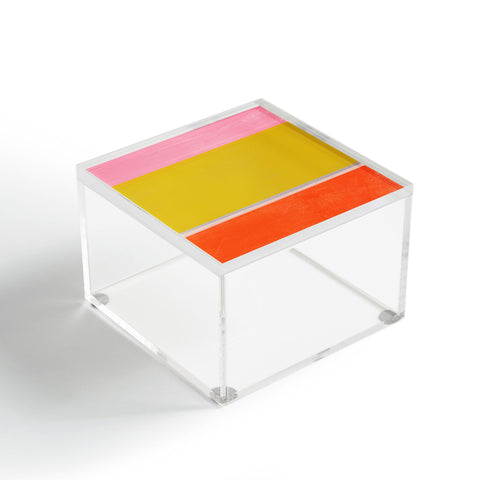 Garima Dhawan stripe study 26 Acrylic Box