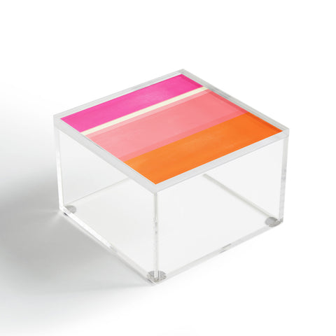Garima Dhawan stripe study 33 Acrylic Box