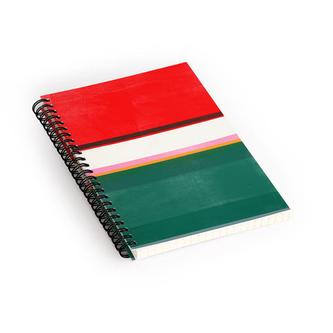 Garima Dhawan stripe study 34 Spiral Notebook