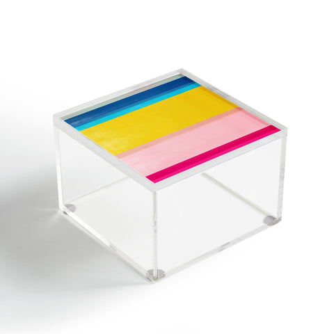 Garima Dhawan stripe study 9 Acrylic Box