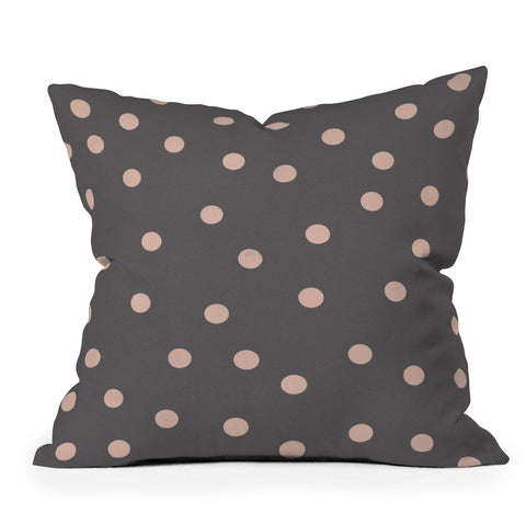 Garima Dhawan vintage dots 17 Outdoor Throw Pillow