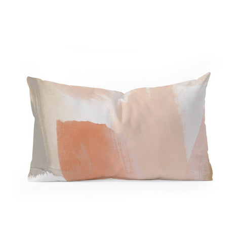 Georgiana Paraschiv Abstract M19 Oblong Throw Pillow