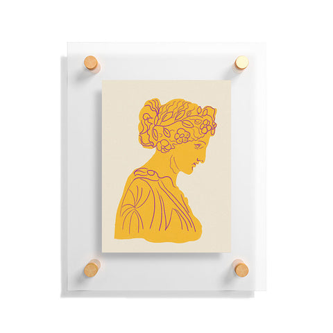 Gigi Rosado Ancient goddess 1 Floating Acrylic Print