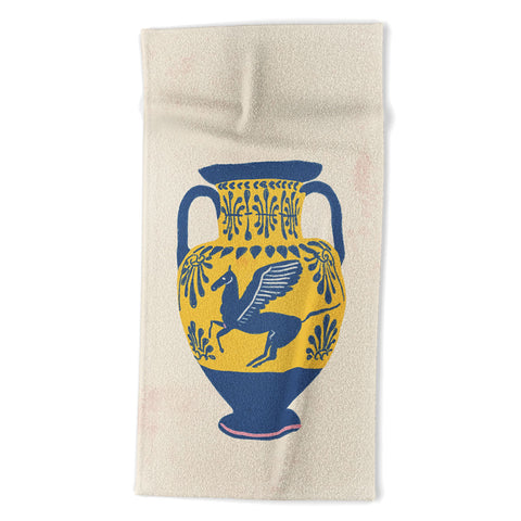 Gigi Rosado Ancient vase 2 Beach Towel