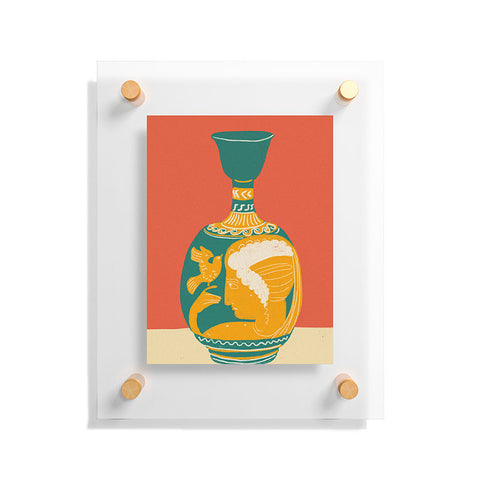 Gigi Rosado Ancient vase Floating Acrylic Print