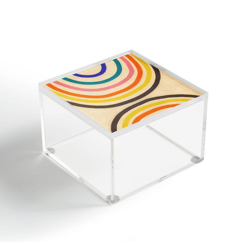 Gigi Rosado Chasing rainbows Acrylic Box