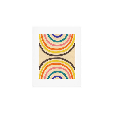 Gigi Rosado Chasing rainbows Art Print