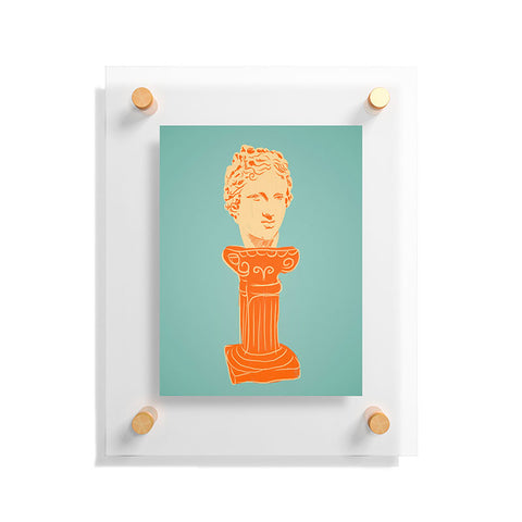 Gigi Rosado Head on pedestal Floating Acrylic Print
