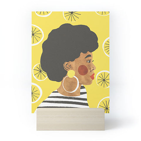 Gigi Rosado Lemonade I Mini Art Print