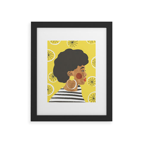 Gigi Rosado Lemonade I Framed Art Print