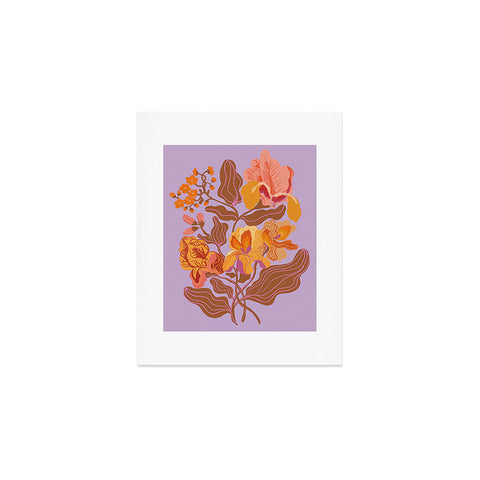 Gigi Rosado Orange flowers I Art Print