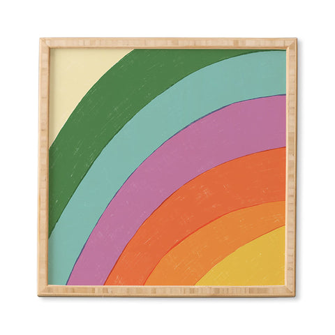 Gigi Rosado Rainbow IV Framed Wall Art