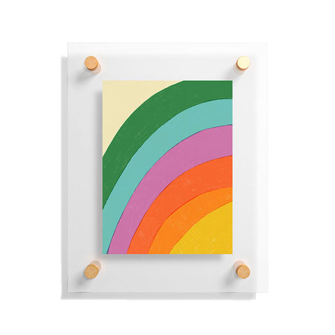 Gigi Rosado Rainbow IV Floating Acrylic Print