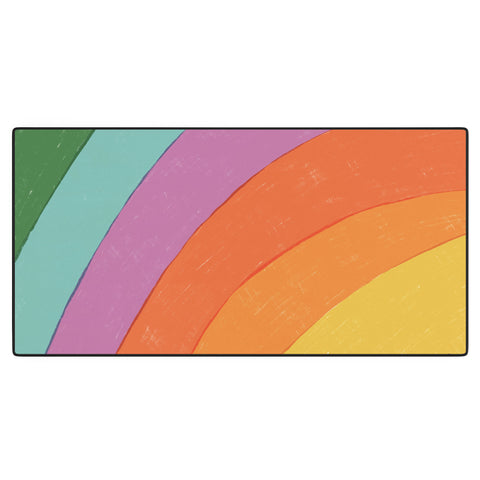 Gigi Rosado Rainbow IV Desk Mat