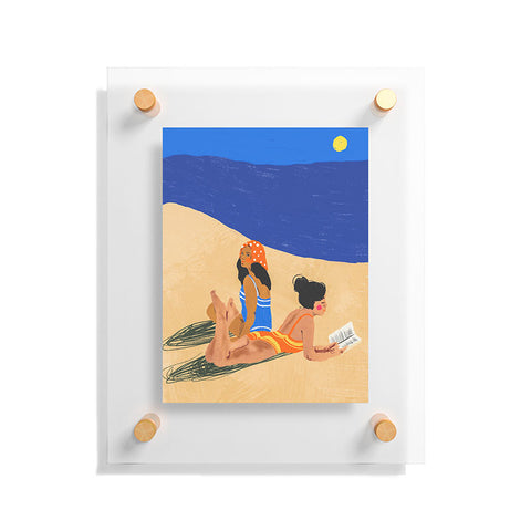 Gigi Rosado Summer on the beach Floating Acrylic Print