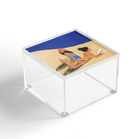 Gigi Rosado Summer on the beach Acrylic Box