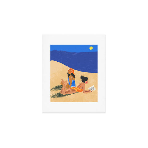 Gigi Rosado Summer on the beach Art Print