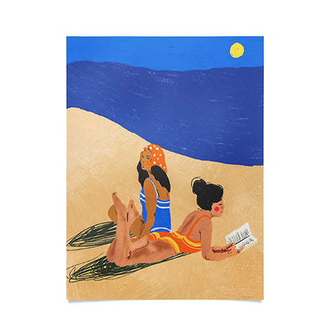 Gigi Rosado Summer on the beach Poster