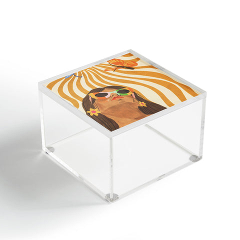 Gigi Rosado Sun woman Acrylic Box