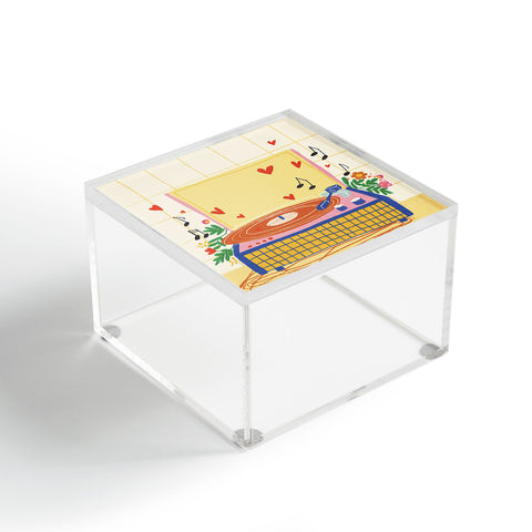 Gigi Rosado Vinyl love Acrylic Box